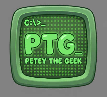Petey the Geek Logo